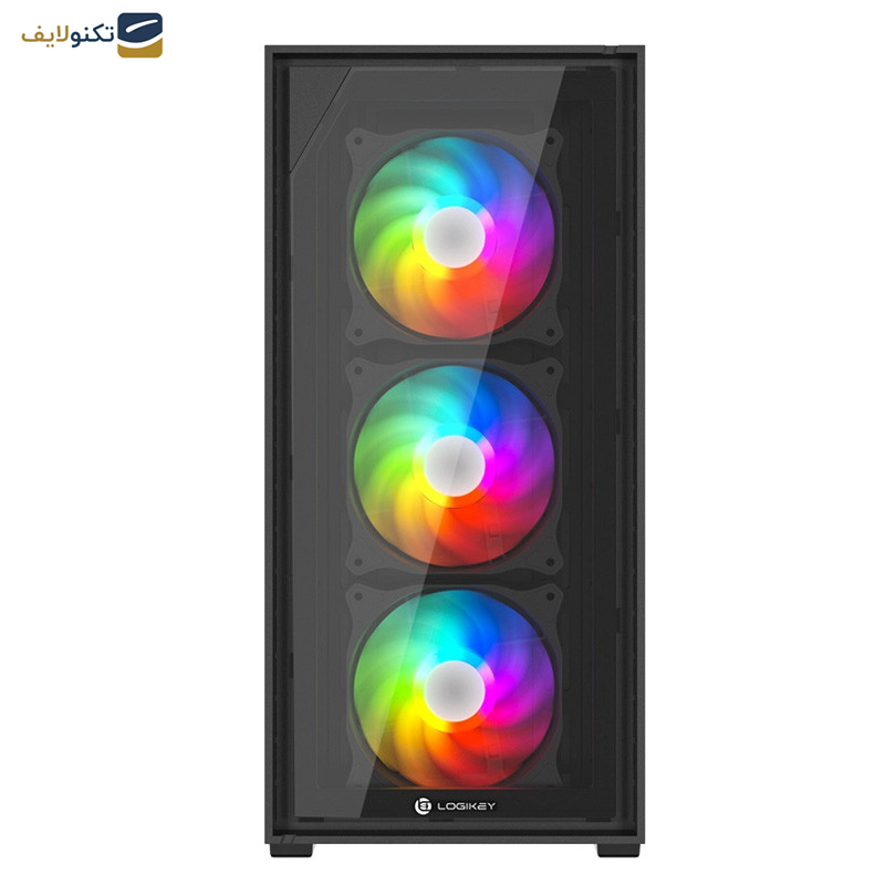 کیس کامپیوتر لاجی کی مدل LK-C464B کیس کامپیوتر لاجی کی مدل LK-C464B