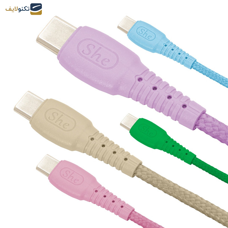 کابل تبدیل USB به USB-C شی کاریزما مدل سهیل طول 1.2 متر کابل تبدیل USB به USB-C شی کاریزما مدل سهیل طول 1.2 متر
