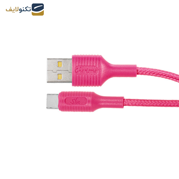 کابل تبدیل USB به لایتنینگ شی کریزما مدل صبا طول 1.2 متر کابل تبدیل USB به لایتنینگ شی کریزما مدل صبا طول 1.2 متر