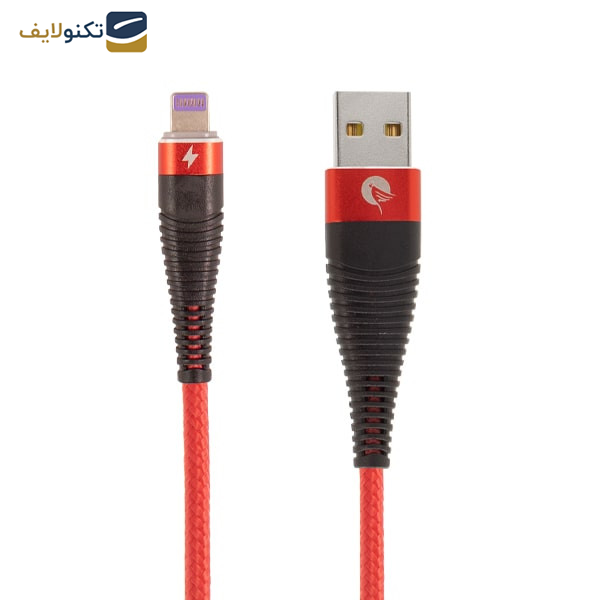 کابل تبدیل USB به لایتنینگ شی کاریزما مدل میترا 1.2 متر کابل تبدیل USB به لایتنینگ شی کاریزما مدل میترا 1.2 متر