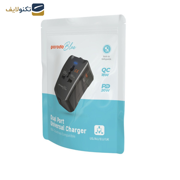 شارژر دیواری پرودو مدل Universal شارژر دیواری پرودو مدل Universal