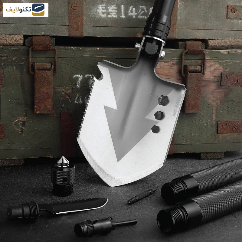 ابزار چندکاره سفری گرین لاین مدل Multi Shovel