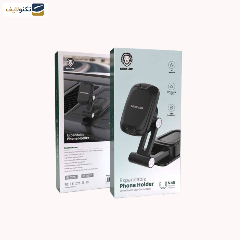 پایه نگهدارنده گوشی موبایل گرین لاین مدل expandable phone holder پایه نگهدارنده گوشی موبایل گرین لاین مدل expandable phone holder