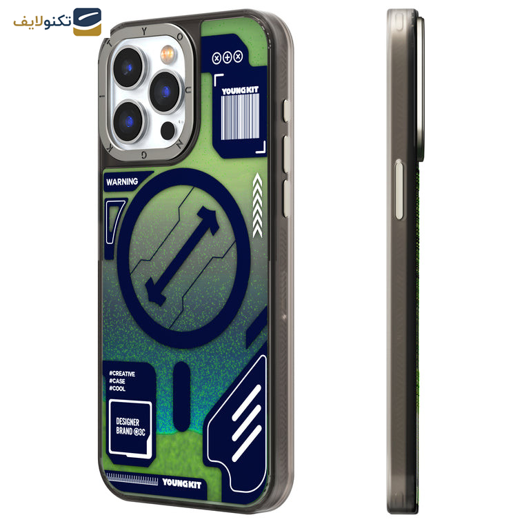  کاور یانگ کیت مدل Galactic Quicksand Magsafe Series مناسب برای گوشی موبایل اپل iphone 15 pro