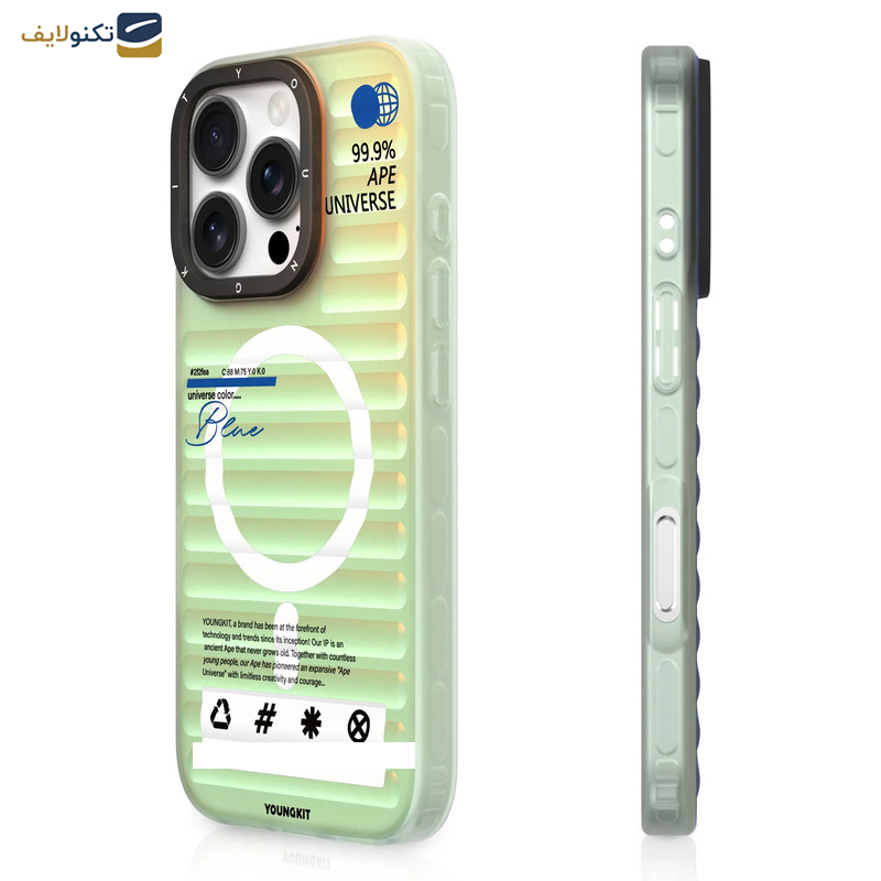 کاور یانگ کیت مدل Dynamic color کد Z02 مناسب برای گوشی موبایل اپل iphone 16promax کاور یانگ کیت مدل Dynamic color کد Z02 مناسب برای گوشی موبایل اپل iphone 16promax