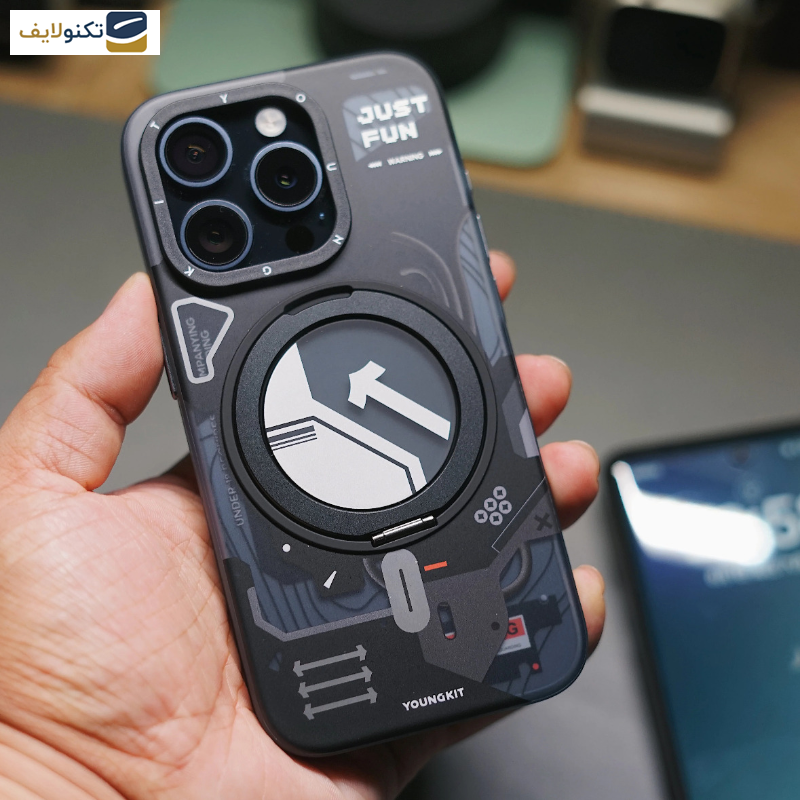  کاور یانگ کیت مدل Cyberpunk 360° کد Z03 مناسب برای گوشی موبایل اپل iphone15promax