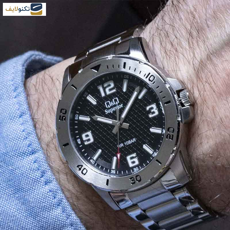 ساعت مچی عقربهای مردانه کیو اند کیو مدل S372-J205 ساعت مچی عقربهای مردانه کیو اند کیو مدل S372-J205