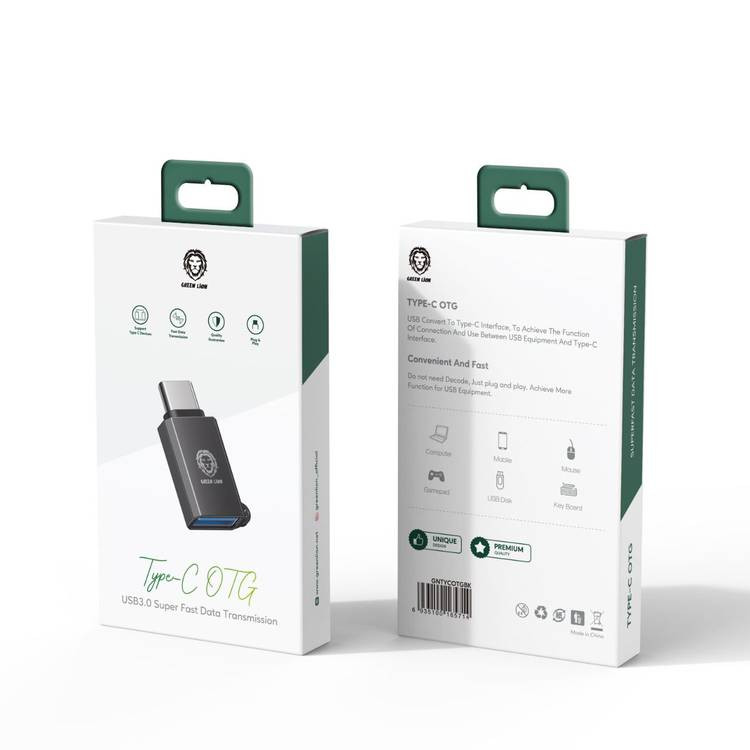 مبدل OTG USB3 به USB-C گرین لاین مدل TYPETG مبدل OTG USB3 به USB-C گرین لاین مدل TYPETG