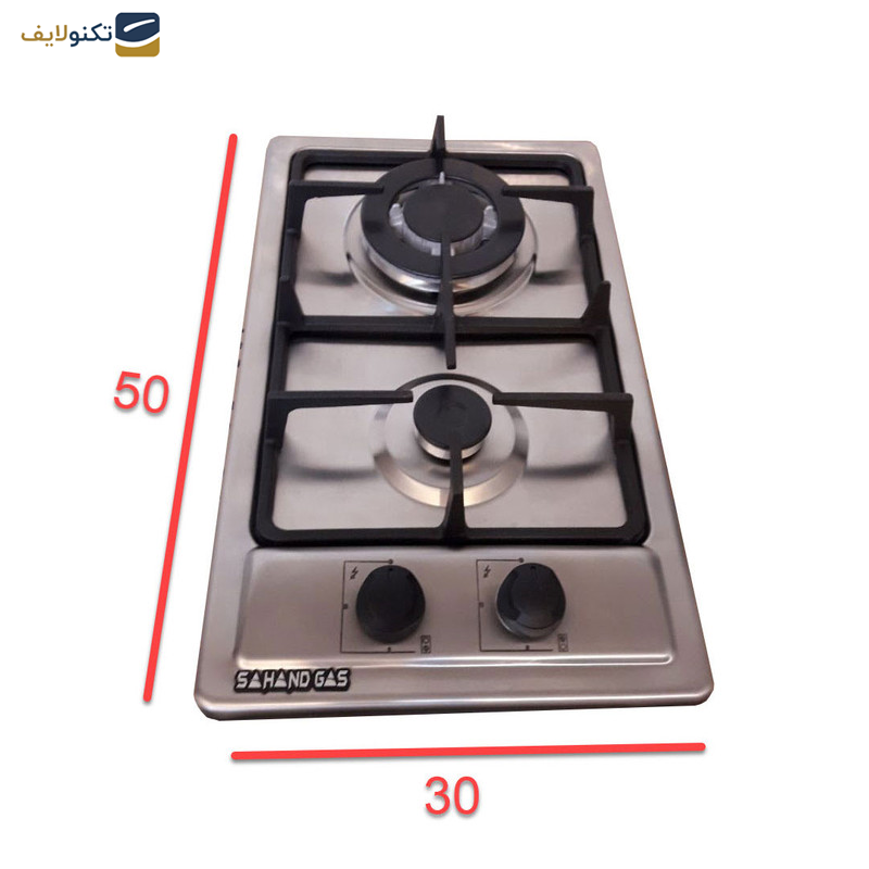 اجاق گاز صفحه ای آذرلوکس مدل S02 اجاق گاز صفحه ای آذرلوکس مدل S02