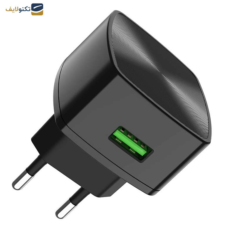شارژر دیواری هوکو مدل C70A به همراه کابل تبدیل microUSB شارژر دیواری هوکو مدل C70A به همراه کابل تبدیل microUSB