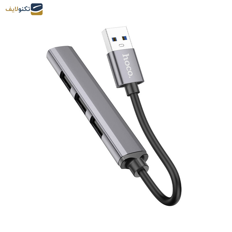 هاب 3 پورت USB هوکو مدل HB26 4IN1 هاب 3 پورت USB هوکو مدل HB26 4IN1