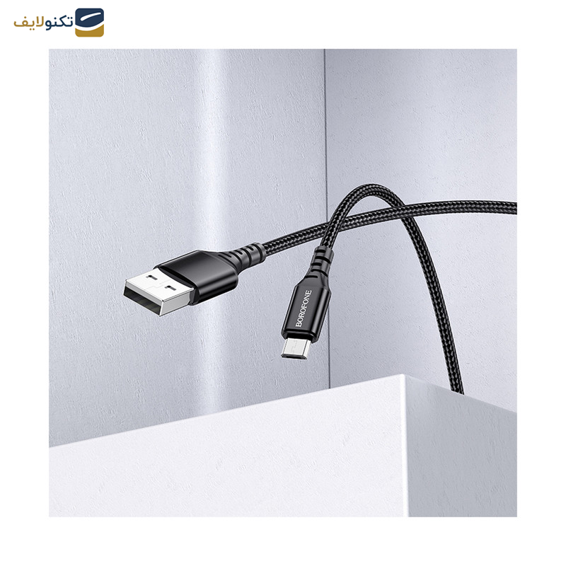 کابل تبدیل USB به MICROUSB بروفون مدل BX54 طول 1 متر کابل تبدیل USB به MICROUSB بروفون مدل BX54 طول 1 متر