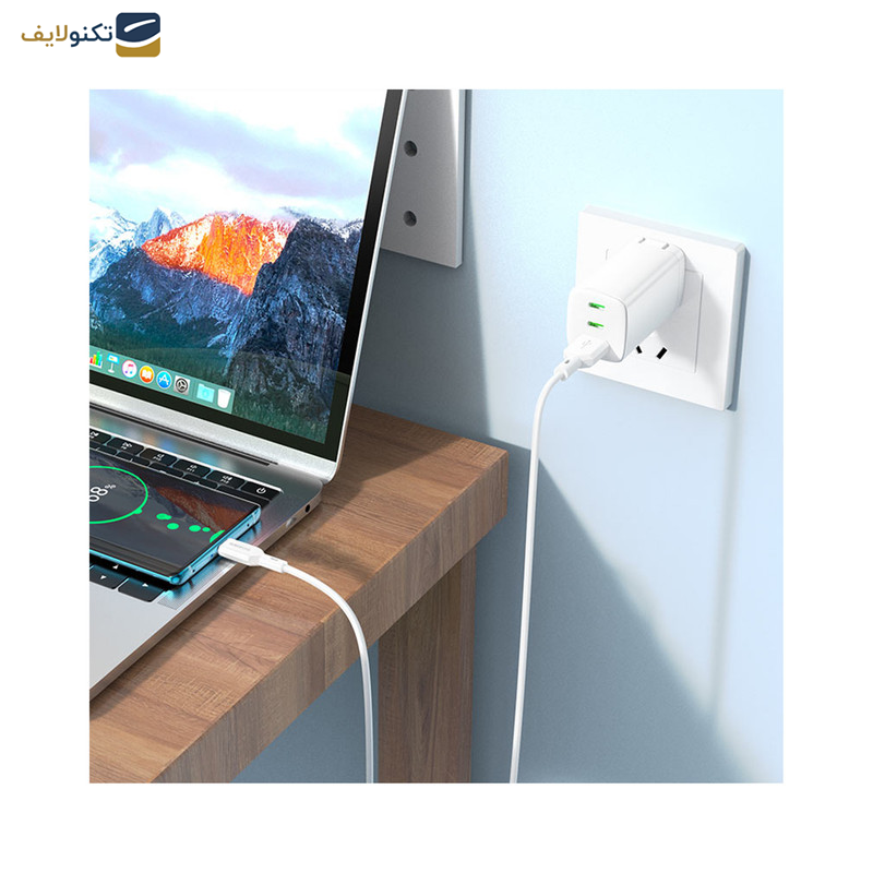 کابل تبدیل USB به USB-C بروفون مدل BX70 طول 1 متر کابل تبدیل USB به USB-C بروفون مدل BX70 طول 1 متر