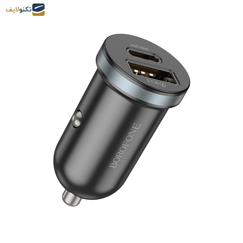 شارژر فندکی 30 وات بروفون مدل BZ22 PD+QC3.0