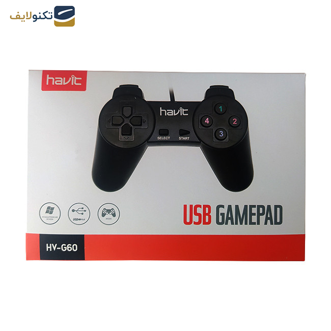 دسته بازی هویت مدل HV-G60 دسته بازی هویت مدل HV-G60