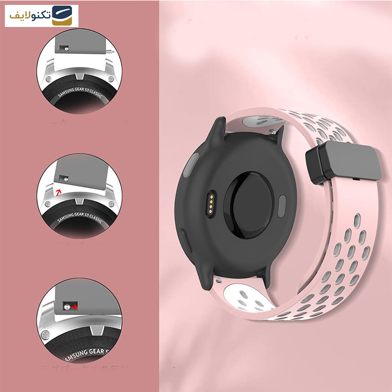 بند درمه مدل Ruby مناسب برای ساعت هوشمند فسیل Smartwatch HR بند درمه مدل Ruby مناسب برای ساعت هوشمند فسیل Smartwatch HR