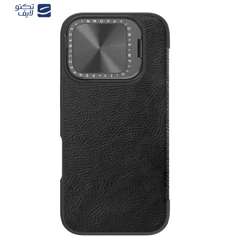 کیف کلاسوری نیلکین مدل Qin Prop Leather مناسب برای گوشی موبایل اپل iPhone 16 Pro کیف کلاسوری نیلکین مدل Qin Prop Leather مناسب برای گوشی موبایل اپل iPhone 16 Pro