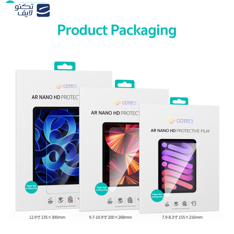 محافظ صفحه نمایش کوتتسی مدل 65015 مناسب برای تبلت اپل 10.2 اینچ iPad 10.2 (2019/2020) محافظ صفحه نمایش کوتتسی مدل 65015 مناسب برای تبلت اپل 10.2 اینچ iPad 10.2 (2019/2020)