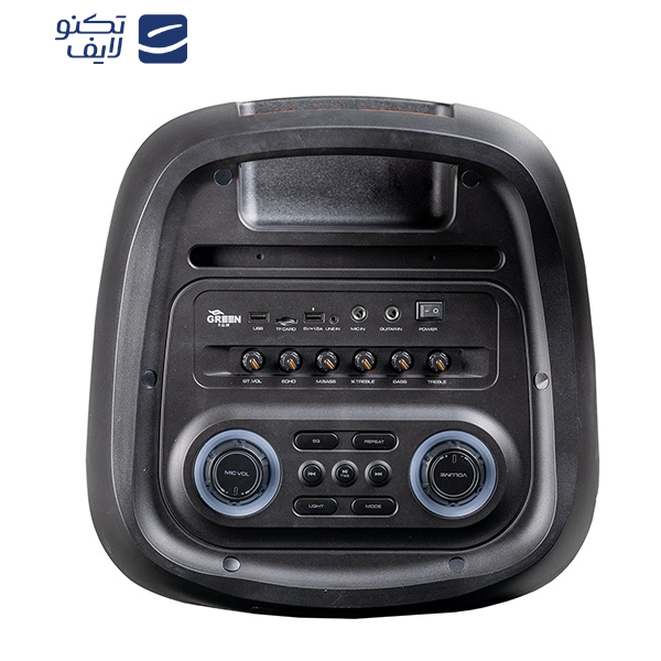 اسپیکر بلوتوثی قابل حمل گرین پی جی دبلیو مدل GSP-12120 اسپیکر بلوتوثی قابل حمل گرین پی جی دبلیو مدل GSP-12120