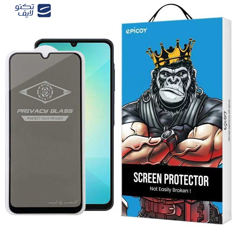 محافظ صفحه نمایش حریم شخصی اپیکوی مدل Privacy مناسب برای گوشی موبایل سامسونگ Galaxy A06/A06s/A05s/A05/F05 محافظ صفحه نمایش حریم شخصی اپیکوی مدل Privacy مناسب برای گوشی موبایل سامسونگ Galaxy A06/A06s/A05s/A05/F05