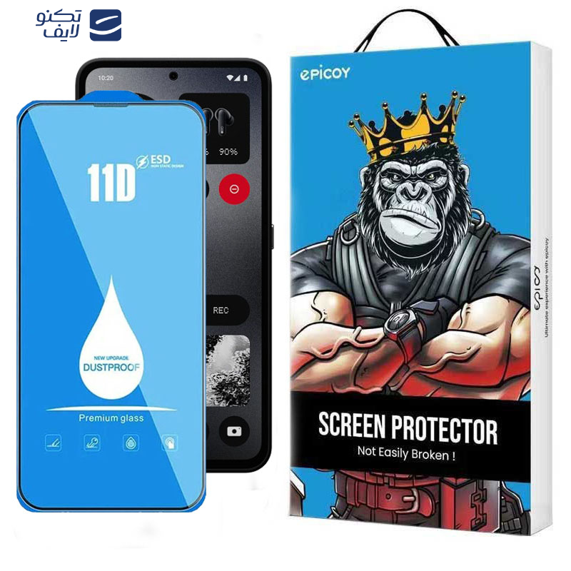 محافظ صفحه نمایش 11D اپیکوی مدل Blue ESD مناسب برای گوشی موبایل ناتینگ فون CMF 1 محافظ صفحه نمایش 11D اپیکوی مدل Blue ESD مناسب برای گوشی موبایل ناتینگ فون CMF 1