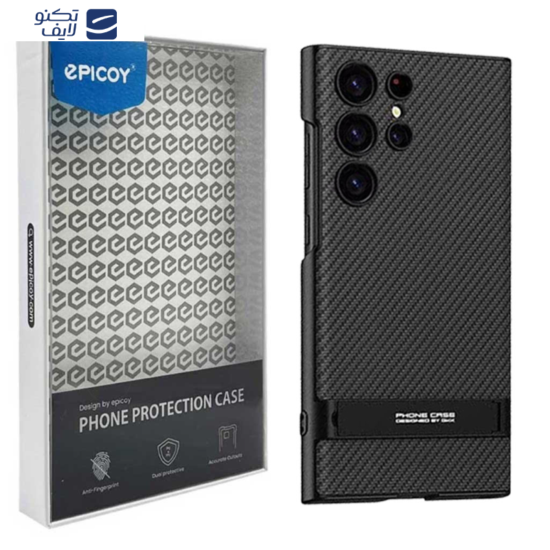 کاور اپیکوی مدل KickStand Carbon مناسب برای گوشی موبایل سامسونگ Galaxy S23 Ultra کاور اپیکوی مدل KickStand Carbon مناسب برای گوشی موبایل سامسونگ Galaxy S23 Ultra