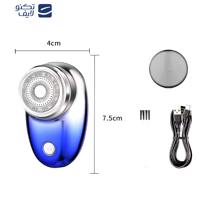 ماشین اصلاح موی صورت شارژی کیمی مدل km-c52 ماشین اصلاح موی صورت شارژی کیمی مدل km-c52