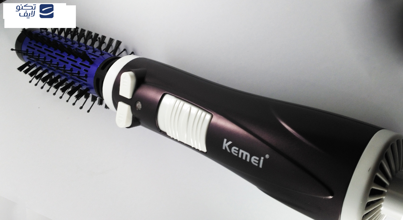 سشوار برس دار چرخشی کیمی مدل KM-813