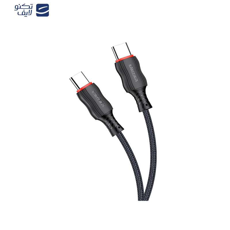 کابل USB-C کاکوسیگا مدل KSC -807 طول 1 متر کابل USB-C کاکوسیگا مدل KSC -807 طول 1 متر