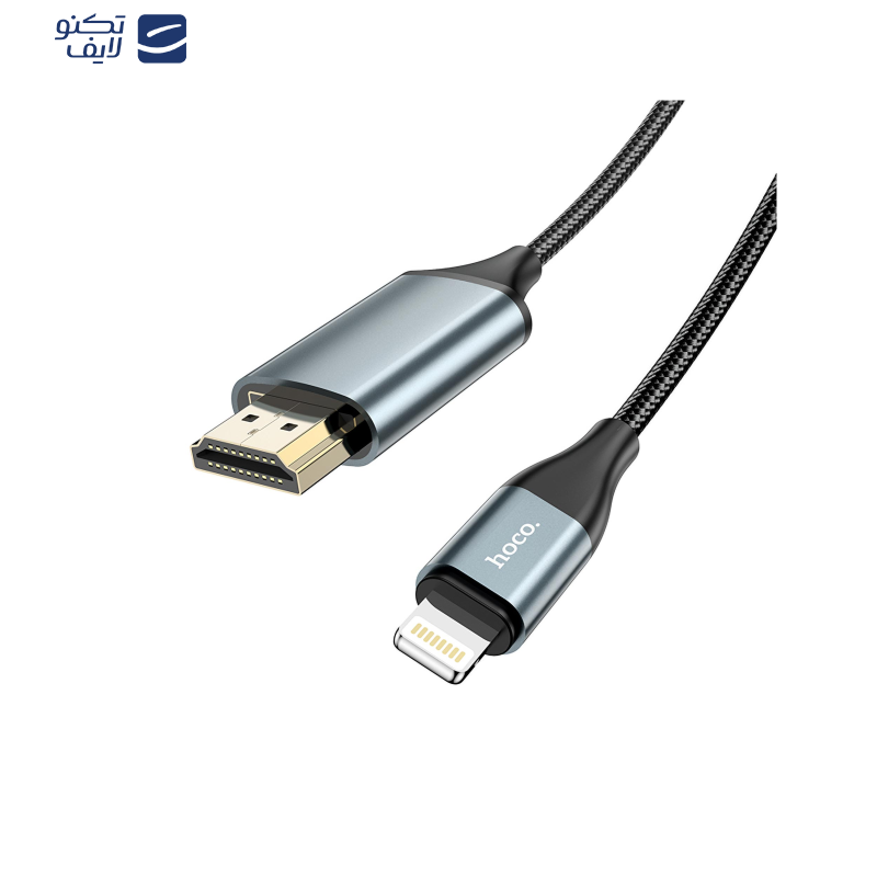 کابل تبدیل HDMI به لایتنینگ هوکو مدل UA15 طول 2 متر کابل تبدیل HDMI به لایتنینگ هوکو مدل UA15 طول 2 متر