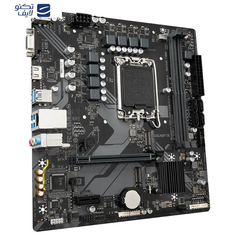 مادربرد گیگابایت مدل B760M D DDR4 rev. 1.0 مادربرد گیگابایت مدل B760M D DDR4 rev. 1.0