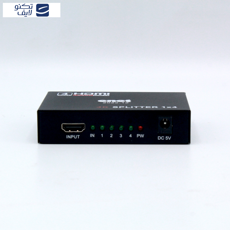 اسپلیتر 1 به 4 HDMI ای نت مدل 104GrB