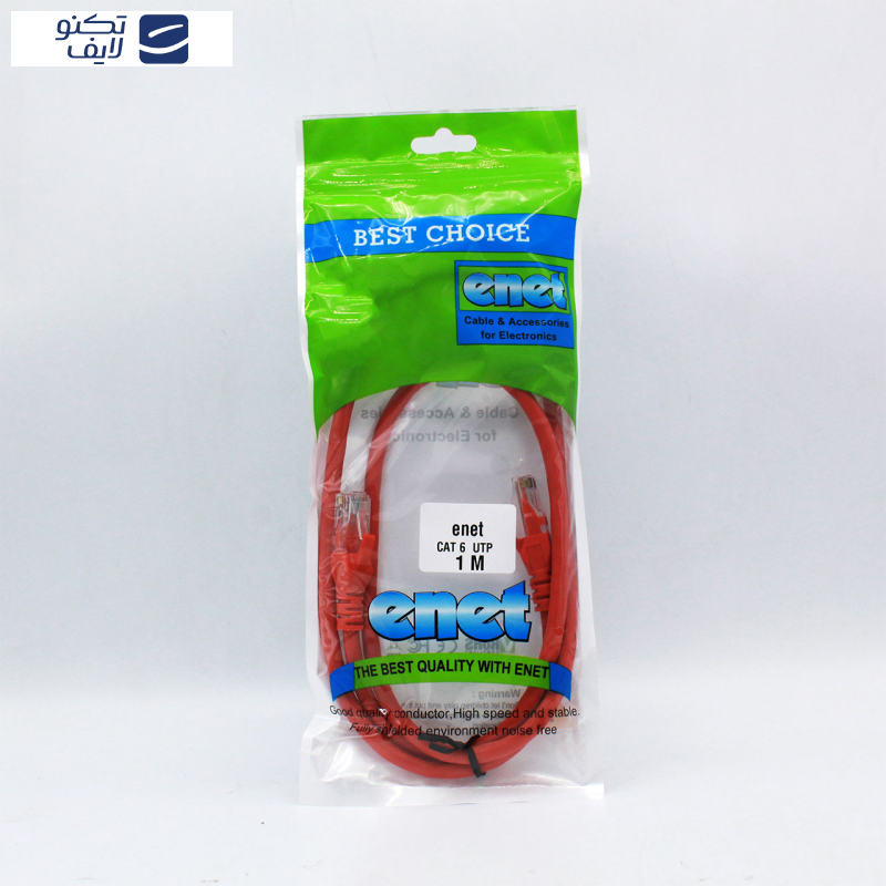 پچ کورد CATE 6e ای نت مدل En-NeC0100 پچ کورد CATE 6e ای نت مدل En-NeC0100