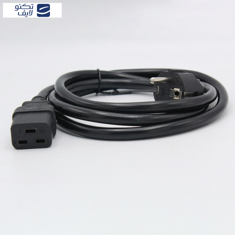 کابل برق سه پین ای نت مدل EU-C19 طول 1.5 متر