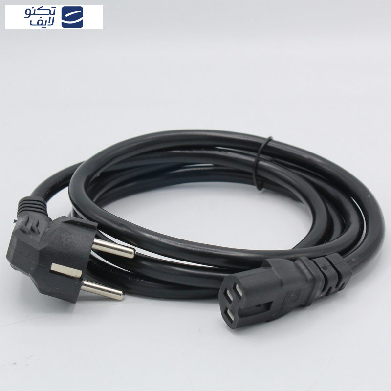 کابل برق سه پین ای نت مدل EU-C15IEC طول 1.5 متر