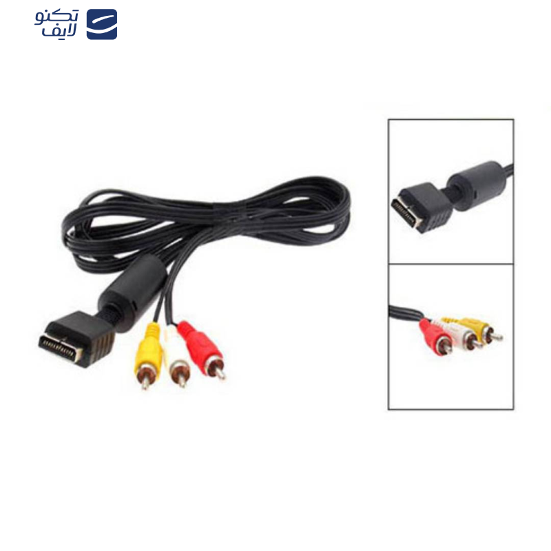 کابل تبدیل کامپوننت به RCA ای نت مدل CRP-E مناسب برای پلی استیشن 2 کابل تبدیل کامپوننت به RCA ای نت مدل CRP-E مناسب برای پلی استیشن 2