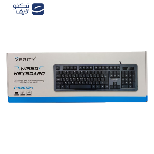 کیبورد وریتی مدل V-KB 6134 کیبورد وریتی مدل V-KB 6134