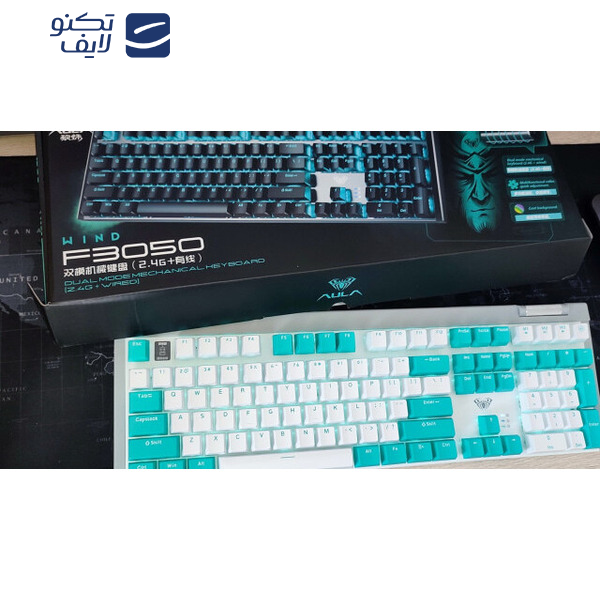 کیبورد مخصوص بازی آئولا مدل F3050 کیبورد مخصوص بازی آئولا مدل F3050