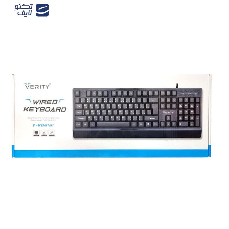 کیبورد وریتی مدل V-KB 6131 کیبورد وریتی مدل V-KB 6131