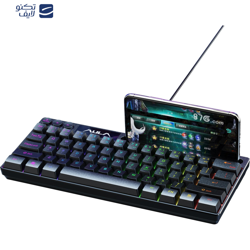 کیبورد مخصوص بازی آئولا مدل Wind F3061 کیبورد مخصوص بازی آئولا مدل Wind F3061
