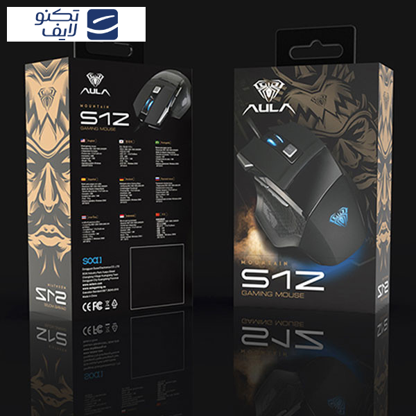 ماوس بی سیم مخصوص بازی آئولا مدل S12 ماوس بی سیم مخصوص بازی آئولا مدل S12