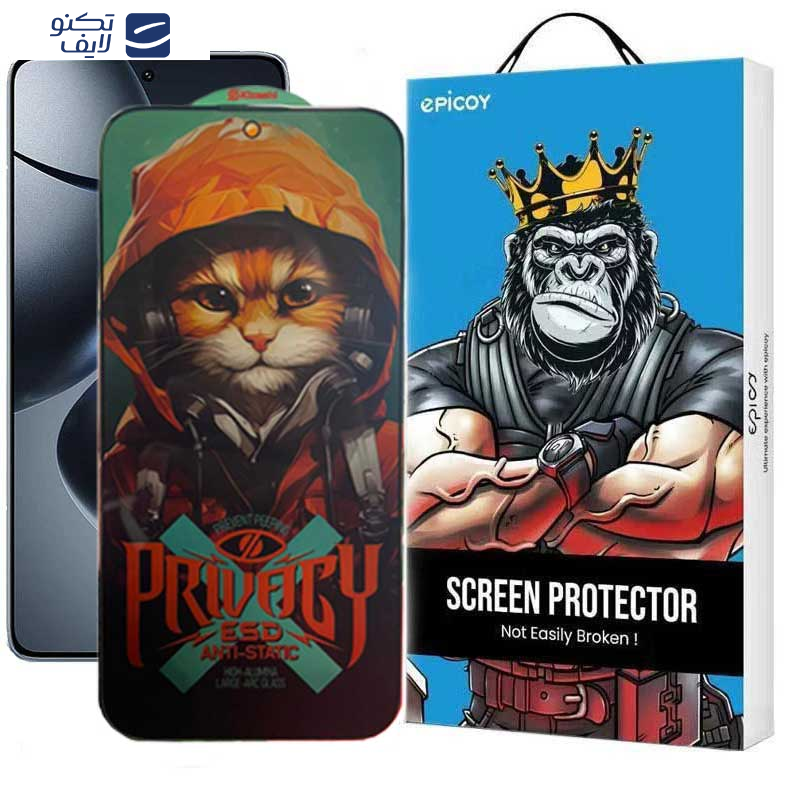 محافظ صفحه نمایش حریم شخصی اپیکوی مدل Privacy Hoodie Cat مناسب برای گوشی موبایل شیائومی 14T Pro / 14T / X6 Pro /Redmi K70 Ultra محافظ صفحه نمایش حریم شخصی اپیکوی مدل Privacy Hoodie Cat مناسب برای گوشی موبایل شیائومی 14T Pro / 14T / X6 Pro /Redmi K70 Ultra