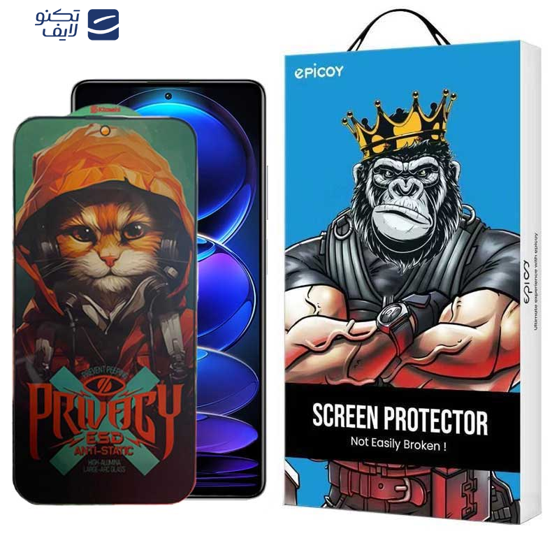 محافظ صفحه نمایش حریم شخصی اپیکوی مدل Privacy Hoodie Cat مناسب برای گوشی موبایل شیائومی Redmi Note 12 Pro Plus/ Note 12 Pro 5G /Note 12 Pro 4G/ Note 12 5G /Note 12 4G/Note 12 (China) محافظ صفحه نمایش حریم شخصی اپیکوی مدل Privacy Hoodie Cat مناسب برای گوشی موبایل شیائومی Redmi Note 12 Pro Plus/ Note 12 Pro 5G /Note 12 Pro 4G/ Note 12 5G /Note 12 4G/Note 12 (China)
