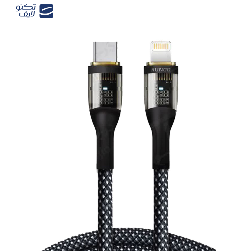 کابل شارژ USB-C به لایتنینگ ژاند مدل fast charging data طول 1.2 متر کابل شارژ USB-C به لایتنینگ ژاند مدل fast charging data طول 1.2 متر