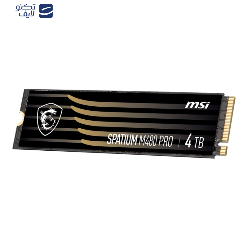 اس اس دی اینترنال ام اس آی مدل SPATIUM M480 PRO PCIe 4.0 NVMe M.2 ظرفیت 4 ترابایت