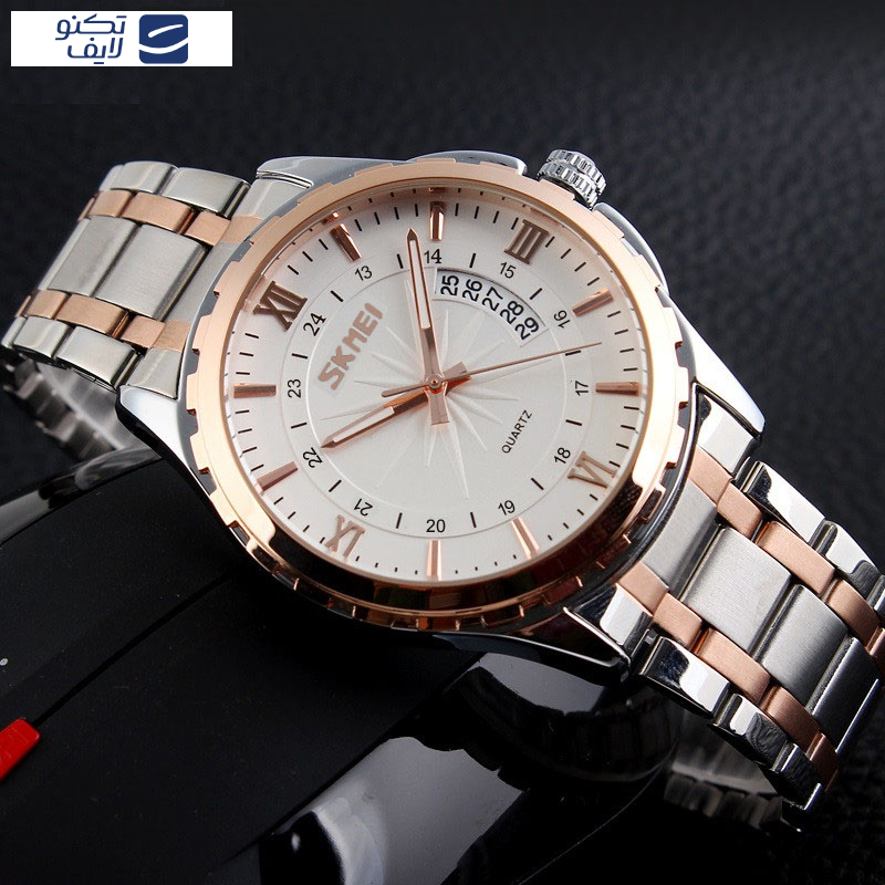 ساعت مچی عقربه‌ای مردانه اسکمی مدل 9069TRG