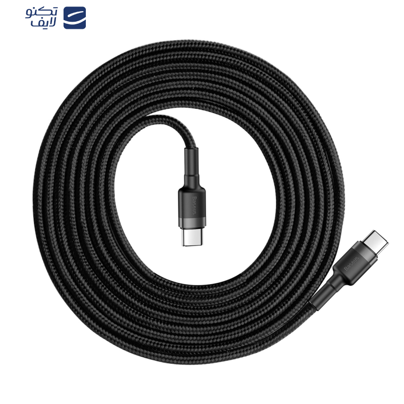 کابل USB-C باسئوس مدل CATKLF-GG1 طول 1 متر کابل USB-C باسئوس مدل CATKLF-GG1 طول 1 متر