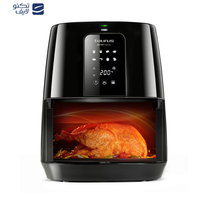 سرخ کن بدون روغن تاروس مدل Air Fry Digital سرخ کن بدون روغن تاروس مدل Air Fry Digital