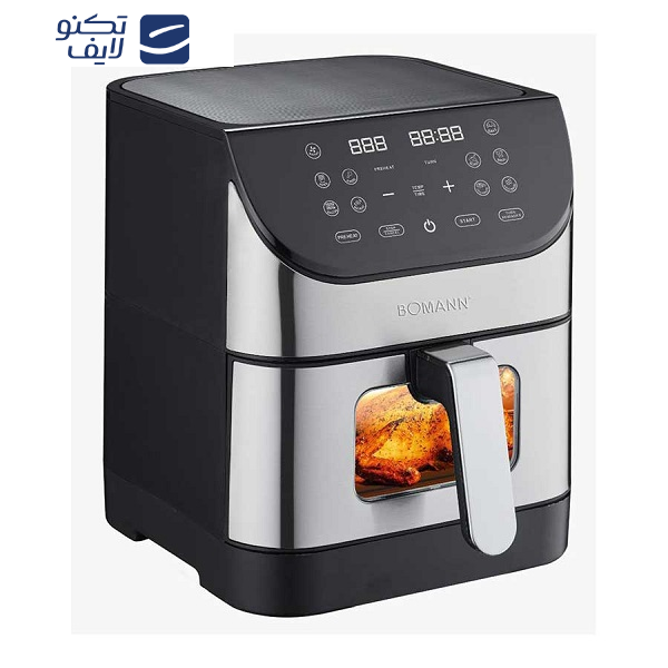 سرخ کن بدون روغن بومن مدل AF 7306 SS سرخ کن بدون روغن بومن مدل AF 7306 SS