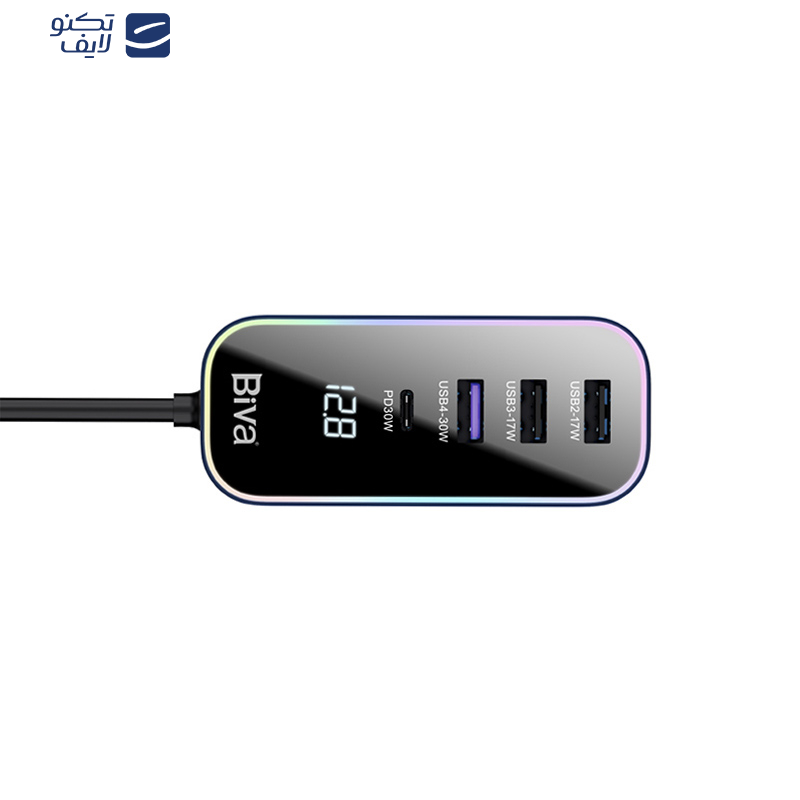 شارژر فندکی 107 وات بیوا مدل CC-014